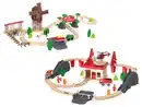 Bild 1 von Playtive Eisenbahn-Set Feuerwehr \ Eisenbahn-Set Bauernhof