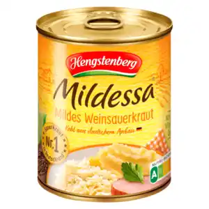 Hengstenberg Mildessa Mildes Weinsauerkraut,