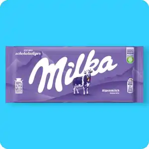 MILKA Schokolade, versch. Sorten