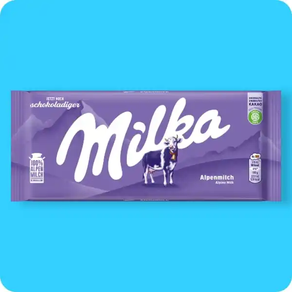 Bild 1 von MILKA Schokolade, versch. Sorten