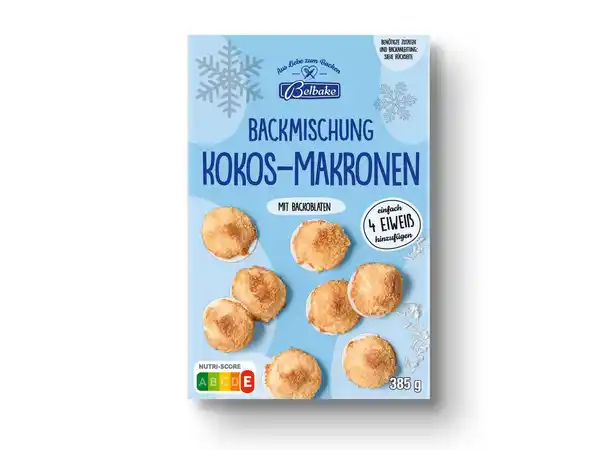 Bild 1 von Belbake Backmischung Kokos-Makronen,  385 g