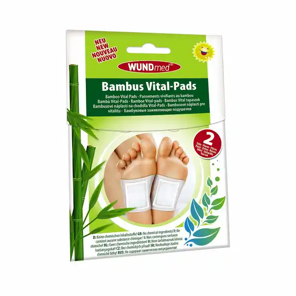 Bild 1 von Fußpflaster "Bambus Vital-Pads" 2 Stück