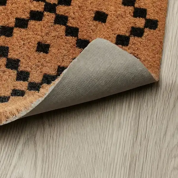 Bild 4 von SNABBKÖP Fußmatte, naturfarben/schwarz 40x60 cm