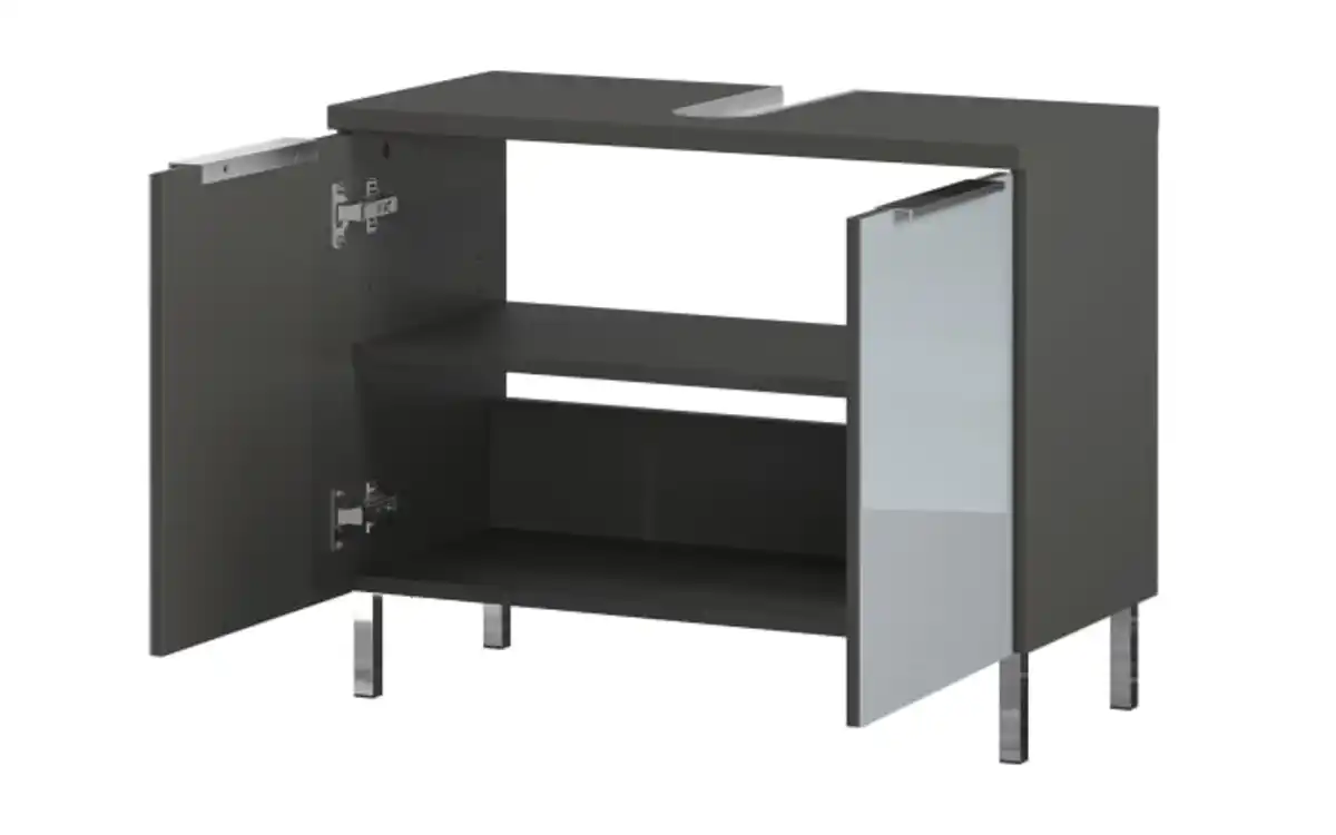 Bild 2 von Vito - Waschbeckenunterschrank Corus, graphit/silbergrau