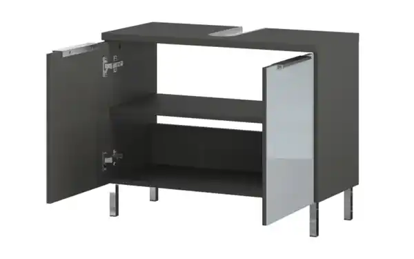 Bild 2 von Vito - Waschbeckenunterschrank Corus, graphit/silbergrau
