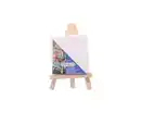 Bild 1 von Mini-Leinwand mit Staffelei 7 x 7 cm
