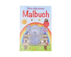 Malbuch für Kleinkinder, 64Seiten, A4