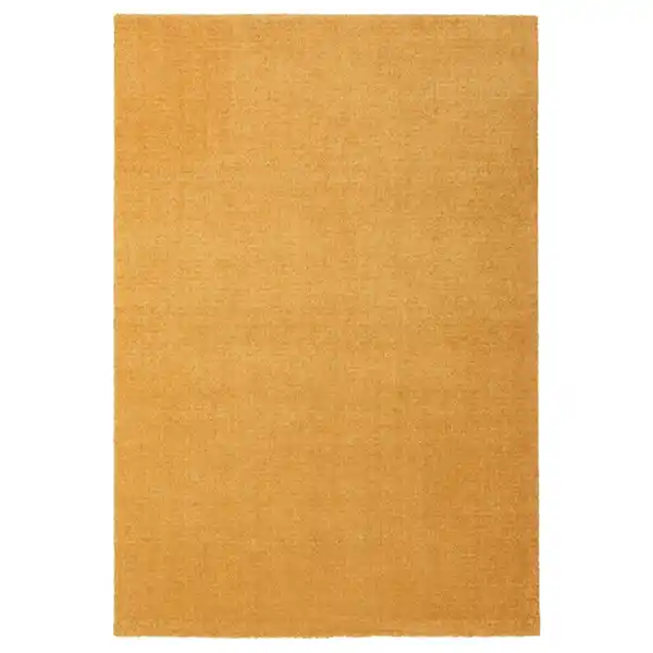 Bild 1 von LANGSTED Teppich Kurzflor, gelb 133x195 cm