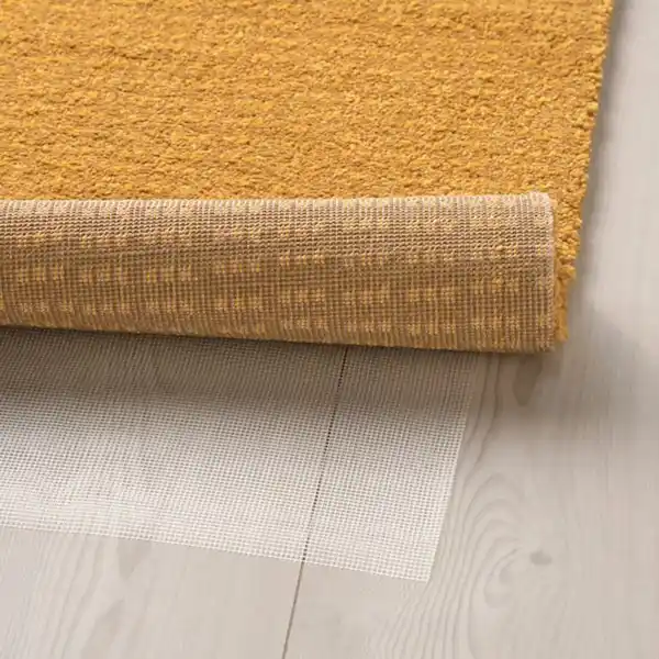 Bild 3 von LANGSTED Teppich Kurzflor, gelb 133x195 cm