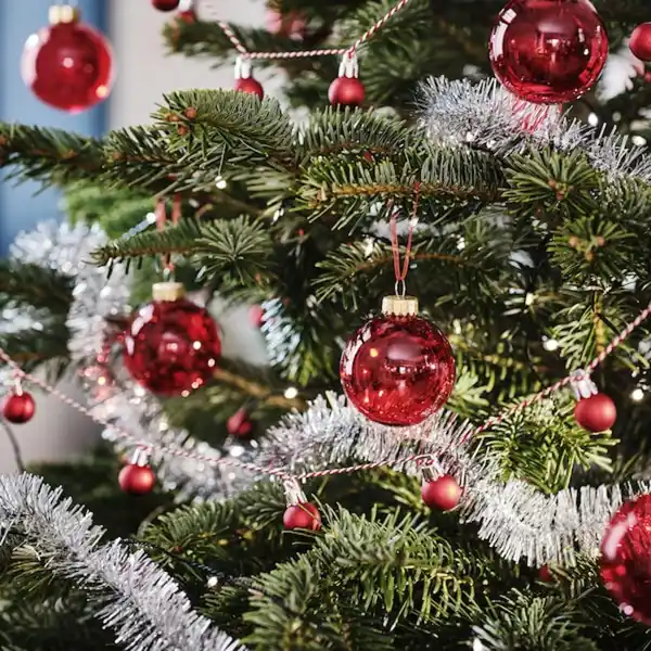 Bild 2 von VINTERFINT Baumschmuck, Kugel Glas/rot 6 cm