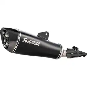 Akrapovic Auspuff Slip-On Titan schwarz für BMW R 1250 R/RS