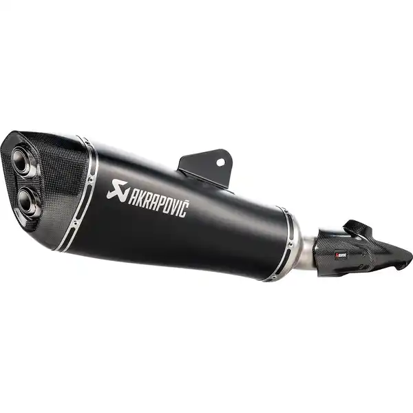 Bild 1 von Akrapovic Auspuff Slip-On Titan schwarz für BMW R 1250 R/RS