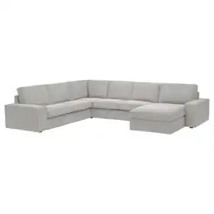 KIVIK 5er-Ecksofa mit Récamiere