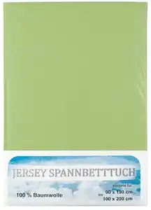 Jersey-Spannbetttuch ca. 180 x 200 + 25 cm