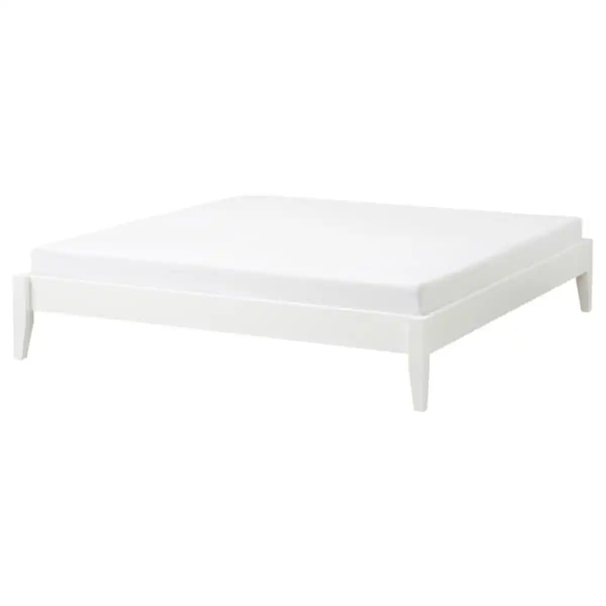 Bild 1 von FLUBERG Bettgestell, weiß/Lönset 180x200 cm