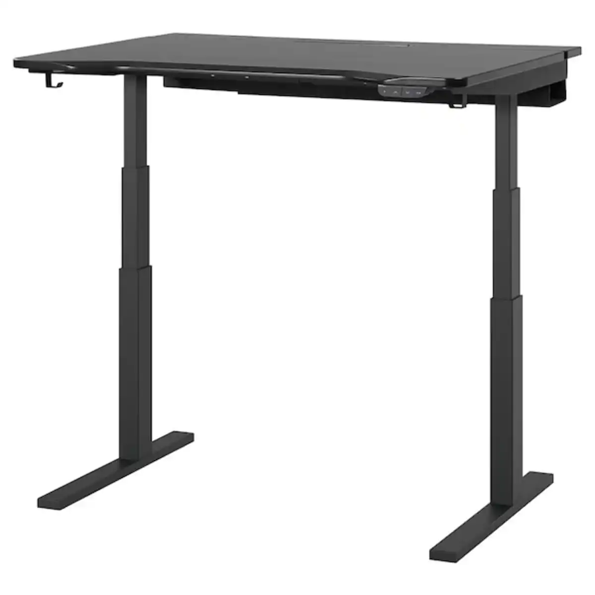 Bild 2 von UTMANING Gamingschreibtisch sitz/steh, elektrisch/schwarz 120x80 cm