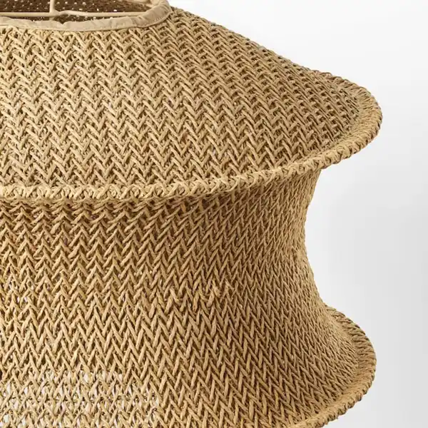 Bild 4 von BLÅSTÅNG / HEMMA Hängeleuchte, beige/schwarz 45 cm