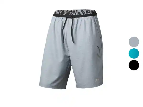 Bild 1 von CRIVIT Herren Funktionsshorts, umlaufender Print am Bund