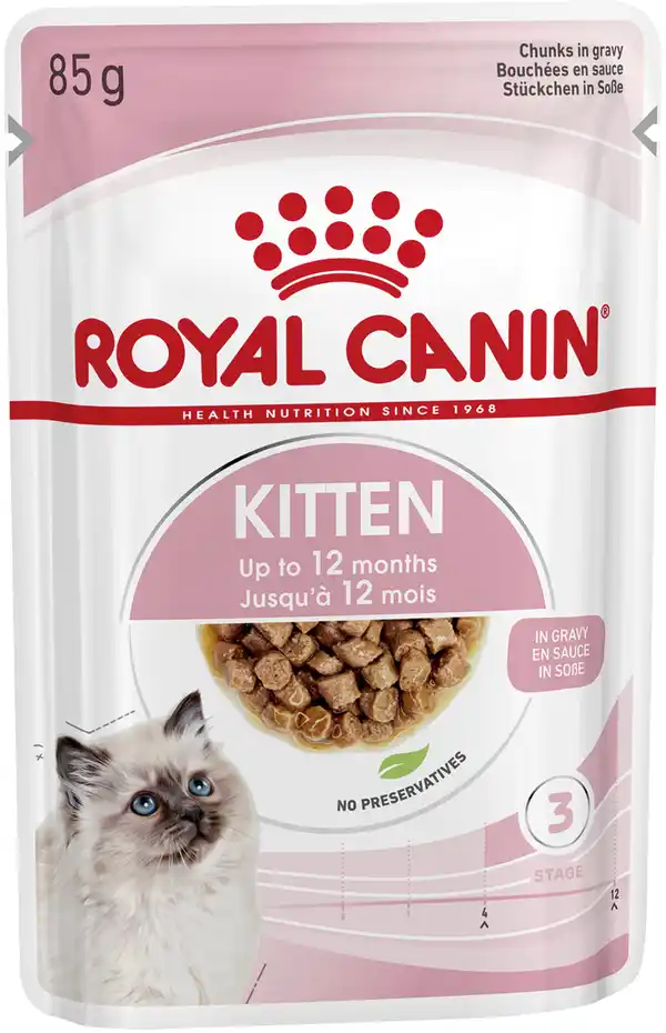 Bild 1 von Royal Canin Katzenfutter Kitten feine Stückchen in Soße 85 g