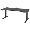 Bild 1 von UTMANING Gamingschreibtisch sitz/steh, elektrisch/schwarz 160x80 cm