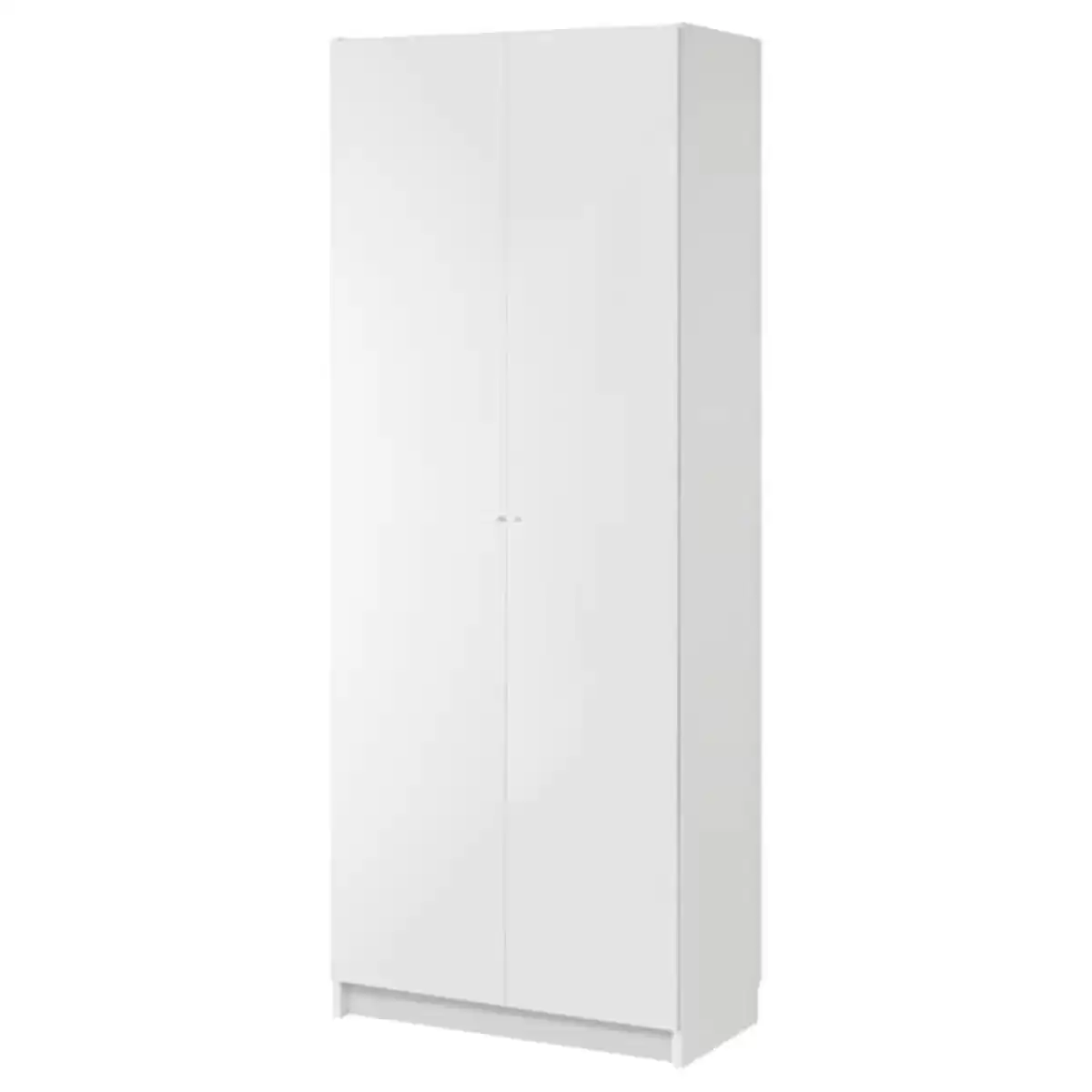 Bild 1 von BILLY / OTTEBOL Bücherregal mit Türen, weiß 80x42x202 cm