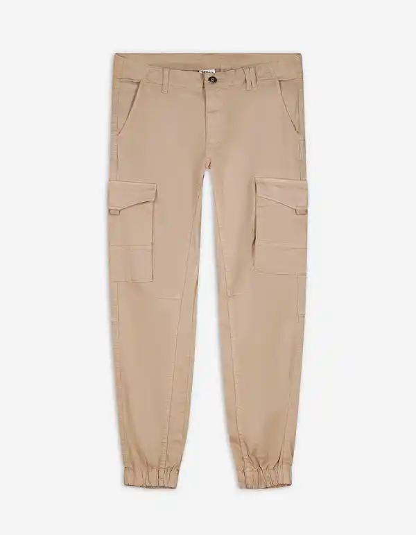 Bild 1 von Herren Cargohose - Twill - beige