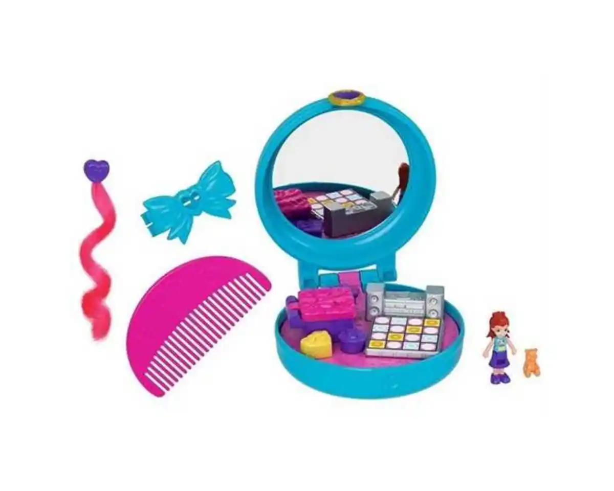 Bild 1 von Polly Pocket Schatulle *Clip&Comb* sortiert
