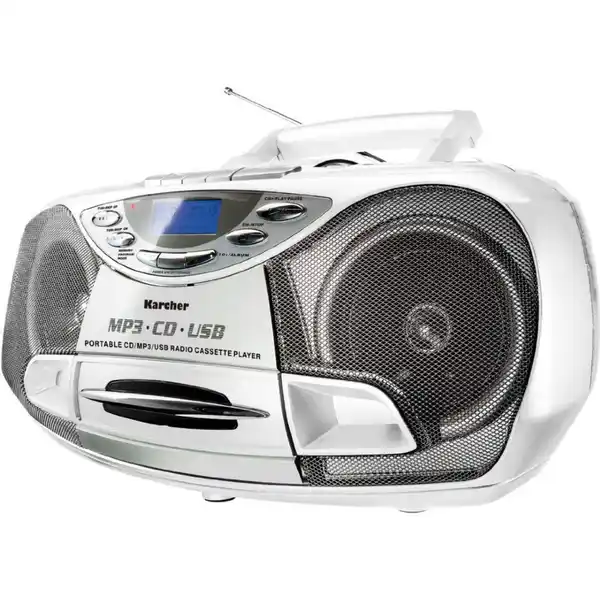 Bild 1 von Karcher RR510NW tragbares Stereo-CD-Radio - weiß