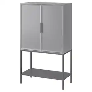 TULLSTORP Schrank, grau 73x35x126 cm