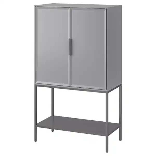 Bild 1 von TULLSTORP Schrank, grau 73x35x126 cm