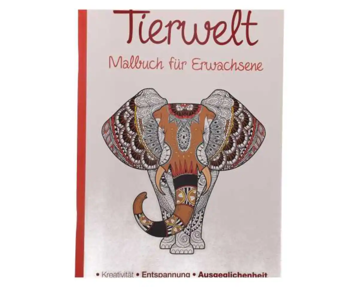 Bild 1 von Malbuch für Erwachsene DIN A4 80 Seiten 4fach