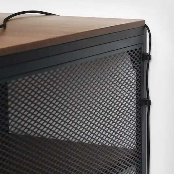 Bild 4 von FJÄLLBO Schreibtisch, schwarz 140x70 cm