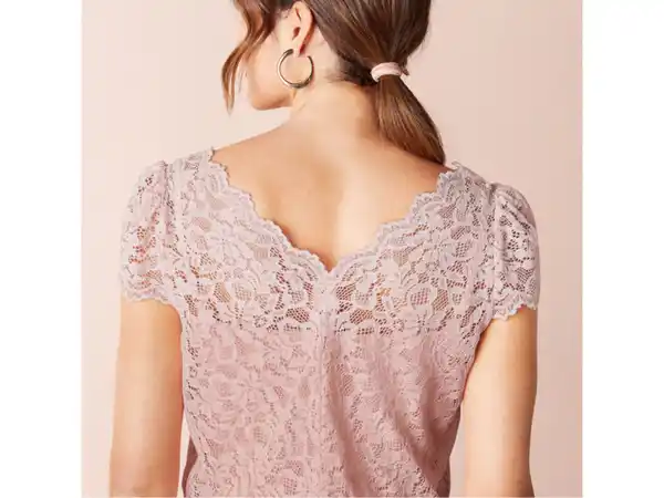 Bild 4 von esmara® Damen Umstandskleid, hochwertig verarbeitet mit eleganter Spitze