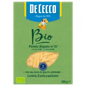 De Cecco Bio Penne Rigate Nr. 41 500g