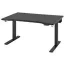 Bild 1 von UTMANING Gamingschreibtisch sitz/steh, elektrisch/schwarz 120x80 cm
