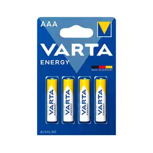 VARTA Batterien ENERGY AAA 1,5 V 4 Stück