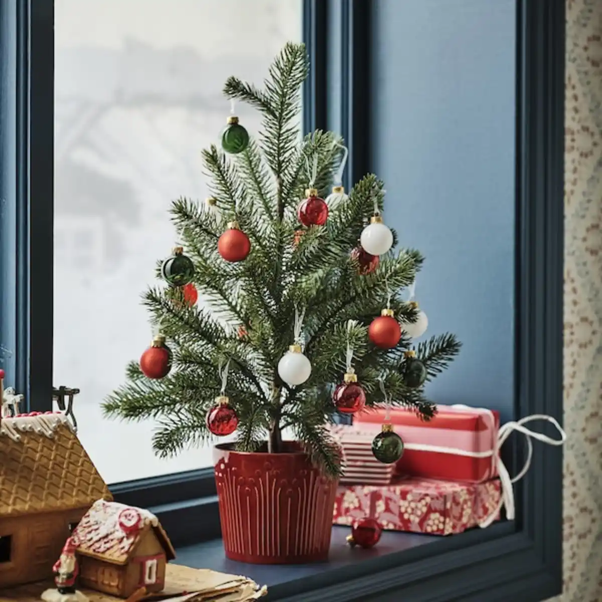 Bild 2 von VINTERFINT Baumschmuck, Kugel Glas/versch. Farben 3.5 cm