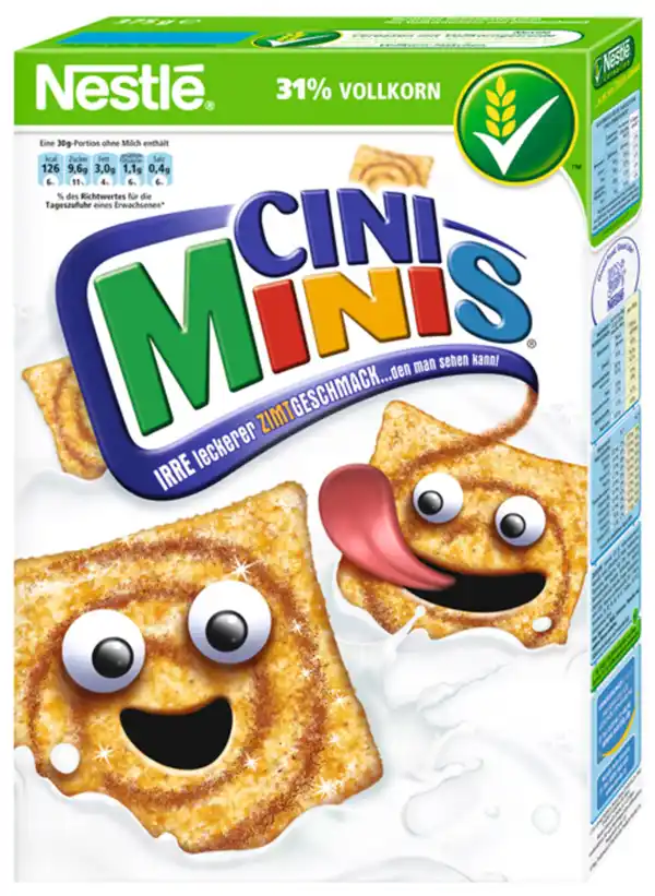 Bild 1 von Nestle Cini Minis Zimt 375G