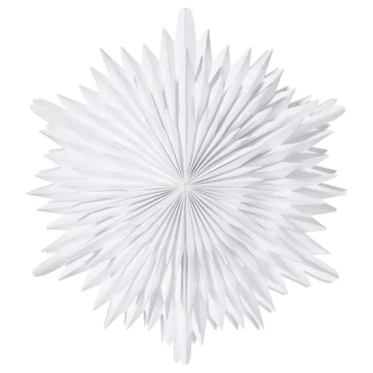 Bild 1 von STRÅLA Leuchtenschirm, 3-D Blume/sternförmig weiß 60 cm