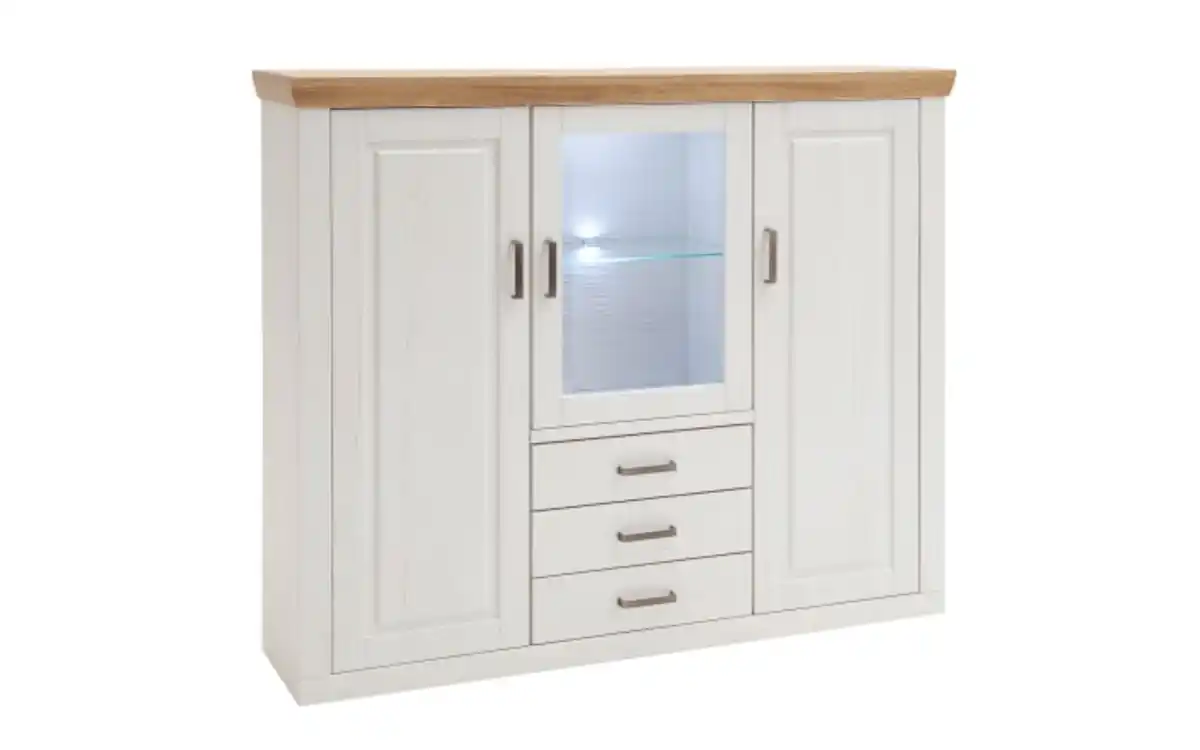 Bild 1 von MCA furniture - Highboard Brixen, Pinie-Aurelio-Nachbildung