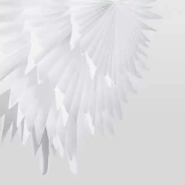 Bild 3 von STRÅLA Leuchtenschirm, 3-D Blume/sternförmig weiß 60 cm