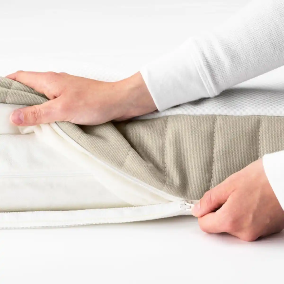 Bild 3 von DRÖMMANDE Taschenfederkernmatratze Babybett 70x140x11 cm