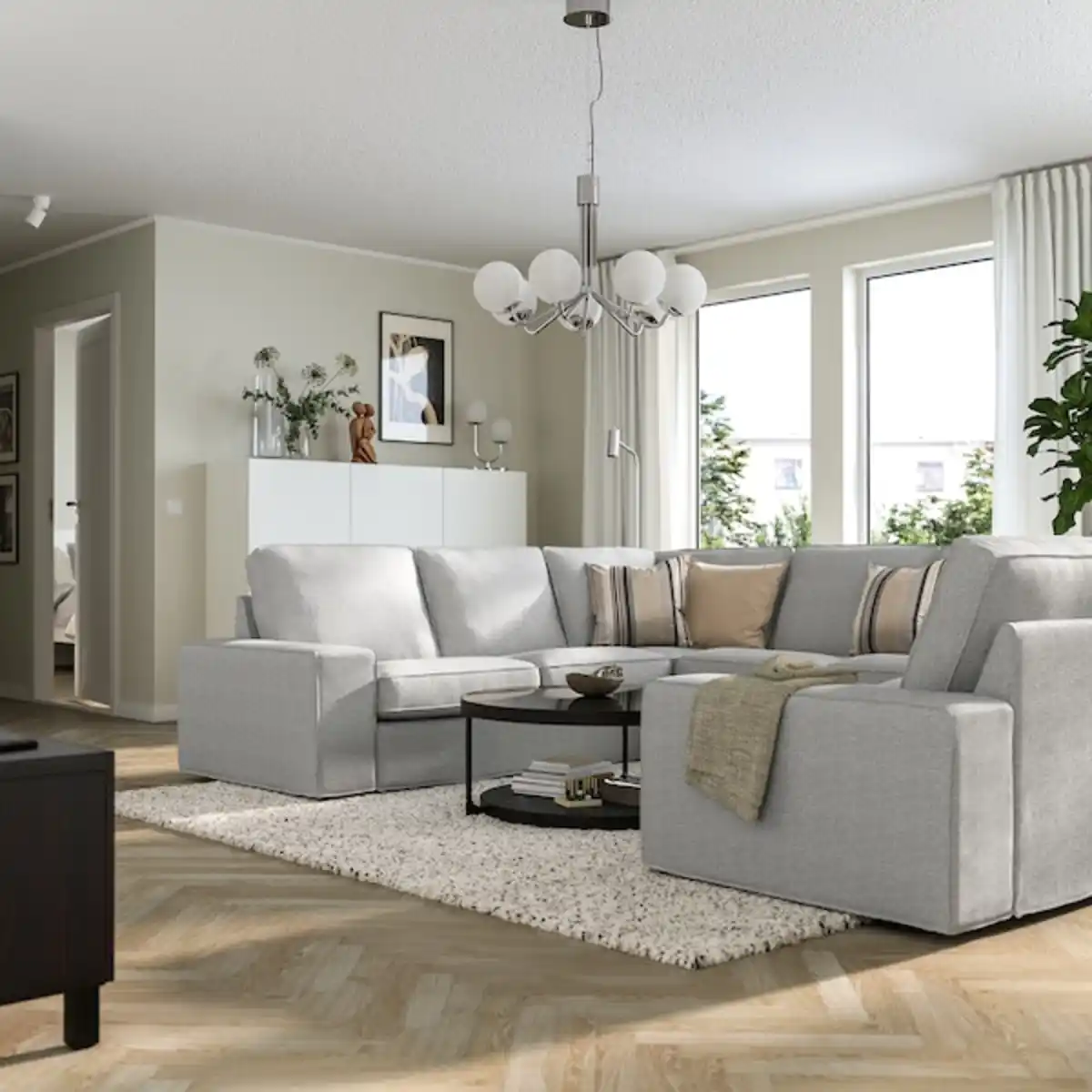 Bild 2 von KIVIK Sofa, U-Form/6-sitzig