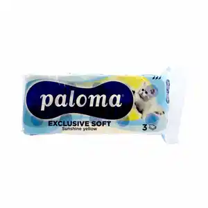 Paloma Toilettenpapier 3-lagig 10 Rollen je 110 Blatt