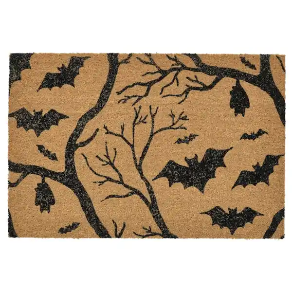 Bild 1 von HÖSTAGILLE Fußmatte, Fledermaus naturfarben 60x90 cm