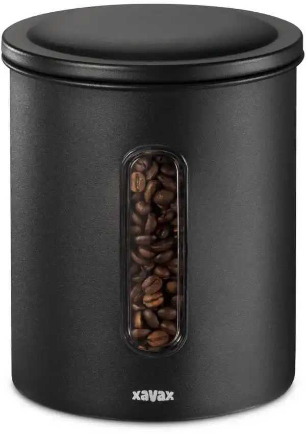 Bild 1 von Kaffeedose für 500g Bohnen/700g Pulver schwarz