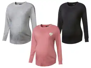 esmara® Damen Umstands-Sweatshirt mit Bündchen