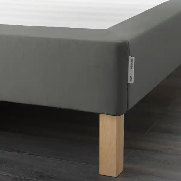 Bild 2 von ESPEVÄR Bettgestell mit Lattenrost, dunkelgrau 140x200 cm