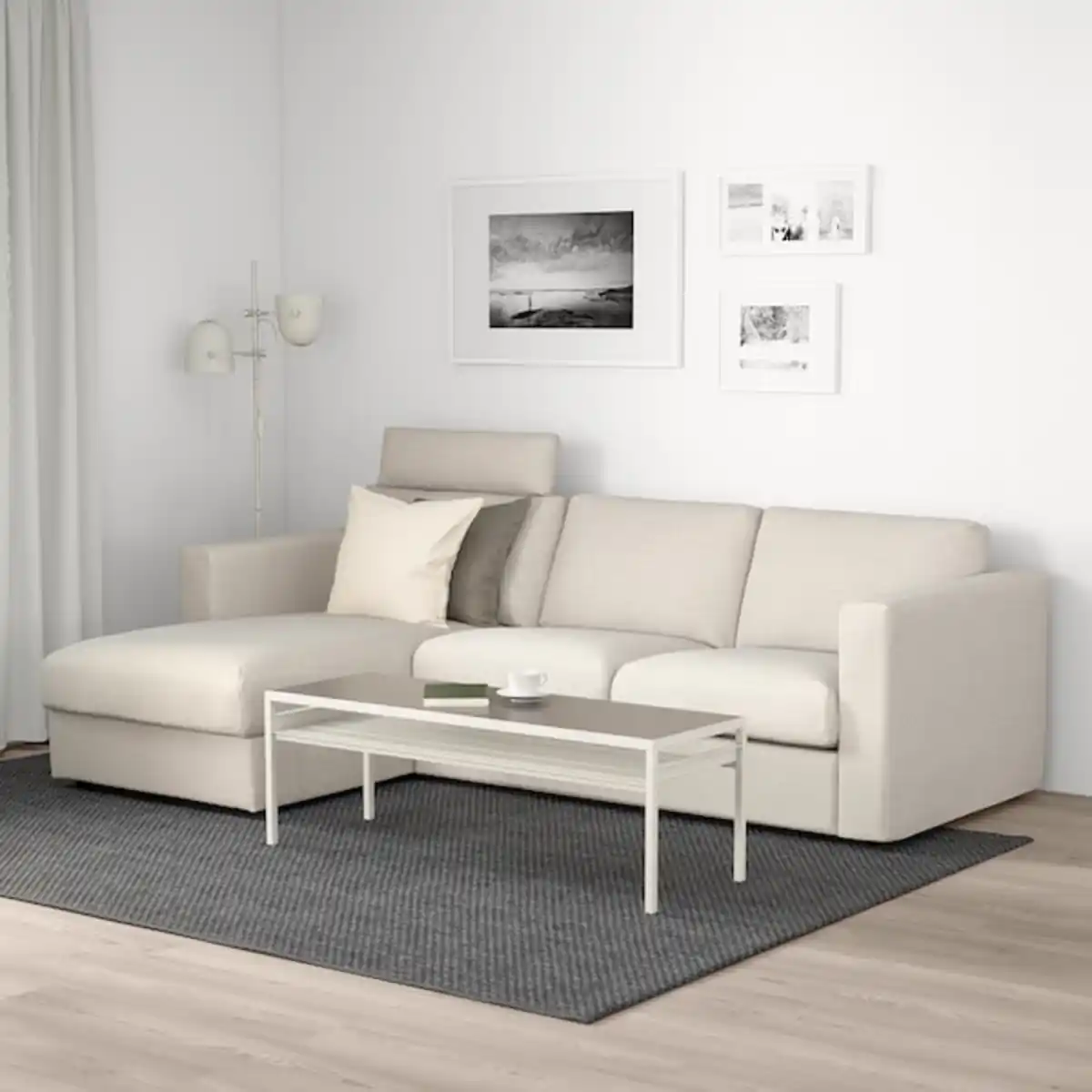 Bild 3 von VIMLE 3er-Sofa mit Récamiere