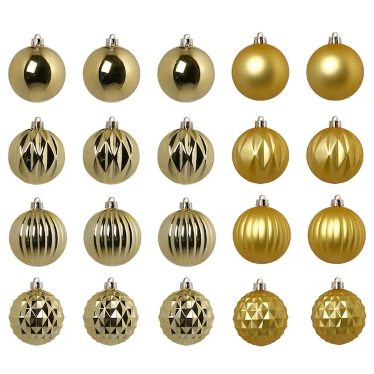 Bild 1 von VINTERFINT Baumschmuck im Beutel, 20er-Set, Kugel goldfarben 7 cm